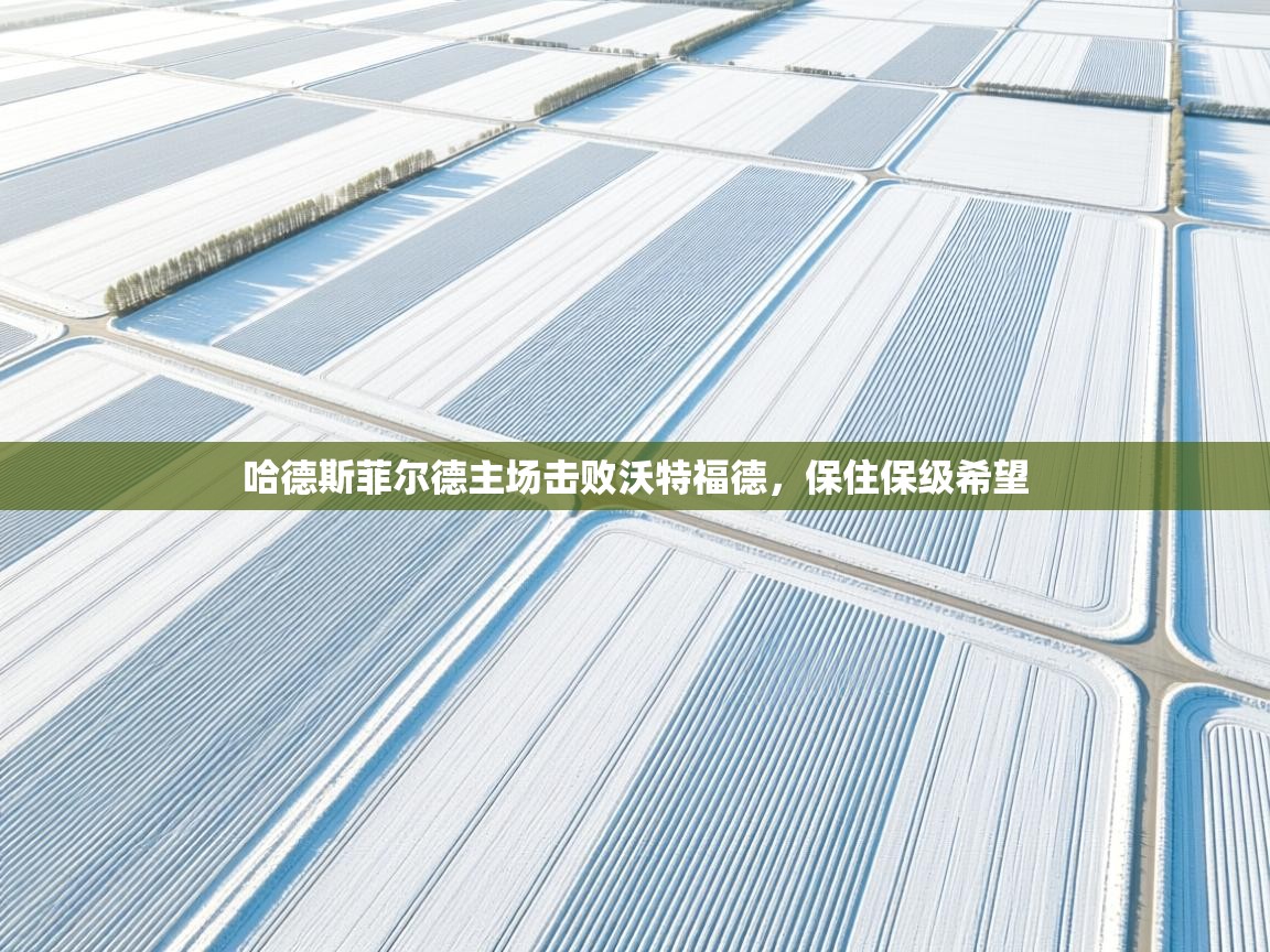 爱游戏影视-哈德斯菲尔德主场击败沃特福德，保住保级希望  第2张