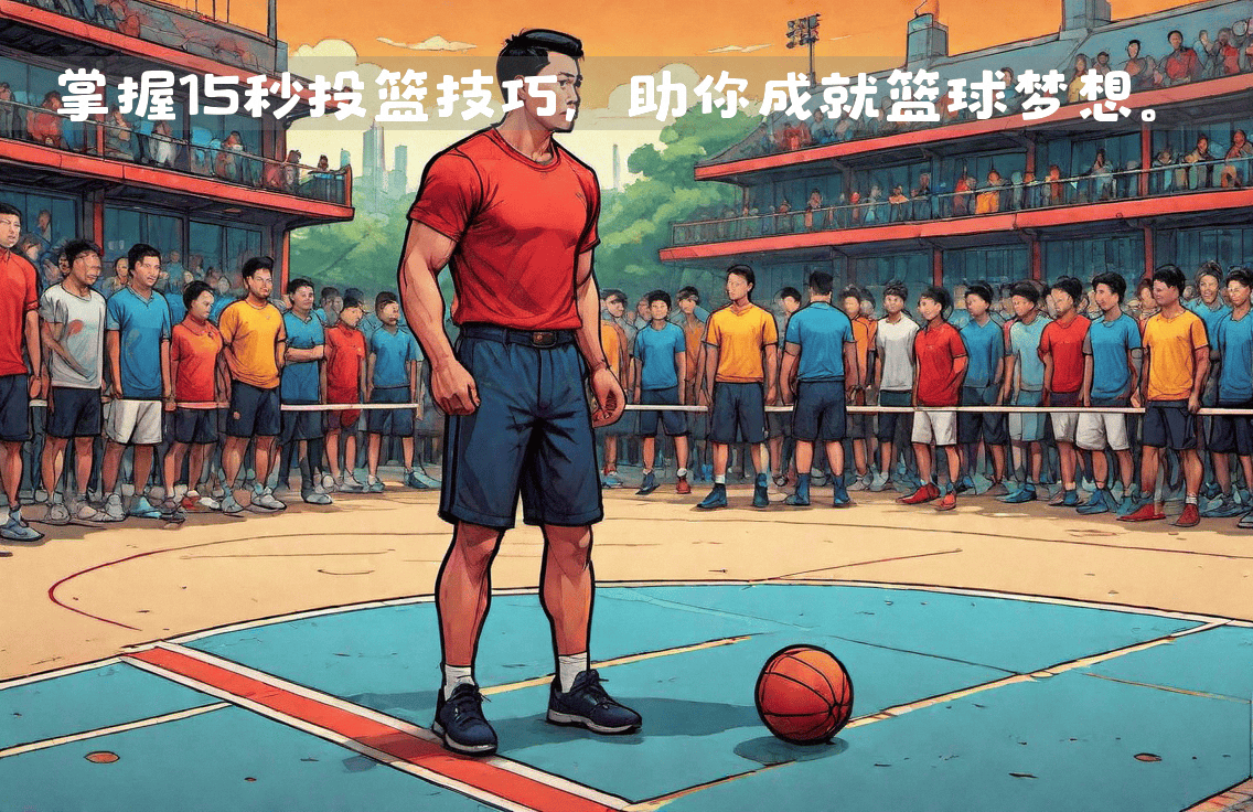 男篮职业联赛中球员的精湛投篮技巧